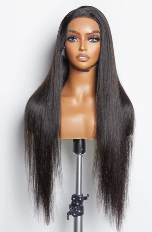 Zee's Natural Hair Frontal Lace Wig Straight 24 inches