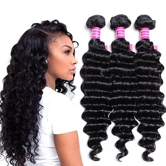 Zee's Natural Hair 100% Human 12- 14- 16( Deal)